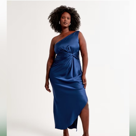 Abercrombie & Fitch Dresses & Skirts - Blue Satin Abercrombie dress
